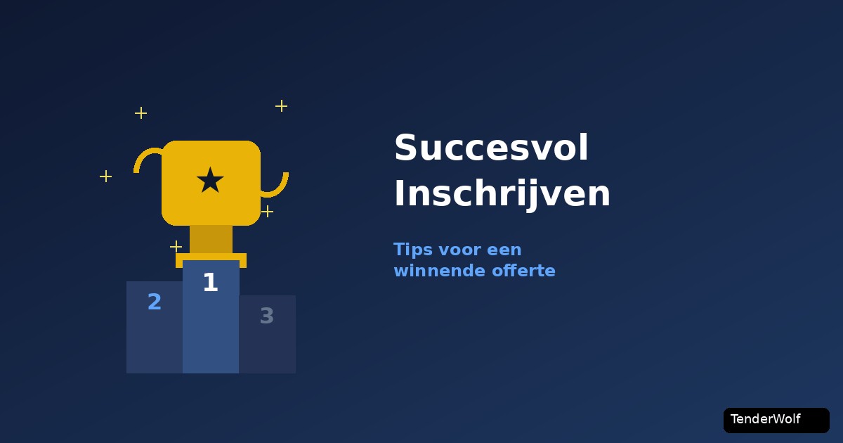 Équipe remportant un appel d'offres
